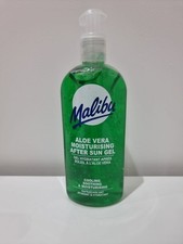 Image of Malibu Aloe Vera Moisturising After Sun Gel 400ml Pump Bottle Cooling Soothing