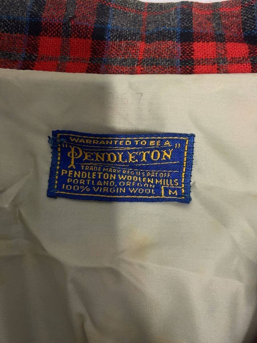 Pendleton 50s Star Wool Check Jacket M Multi Color - image 3
