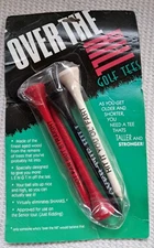 Over The Hill Giant Golf Tees Gag Gift NEW Vintage