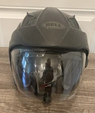 Bell Adult Mag-9 Sena Solid Motorcycle Helmet Sold Black  Size XXL