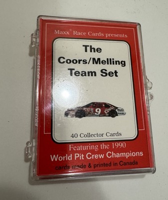 1991 MAXX RACE CARDS PRESENTS THE COORS/MELLING 40 CRD TEAM SET