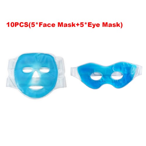 Cooling Mask Hot Cold Gel Pack Face Mask Beauty Relax Facial Skin Care Ice Mask - Picture 40 of 41