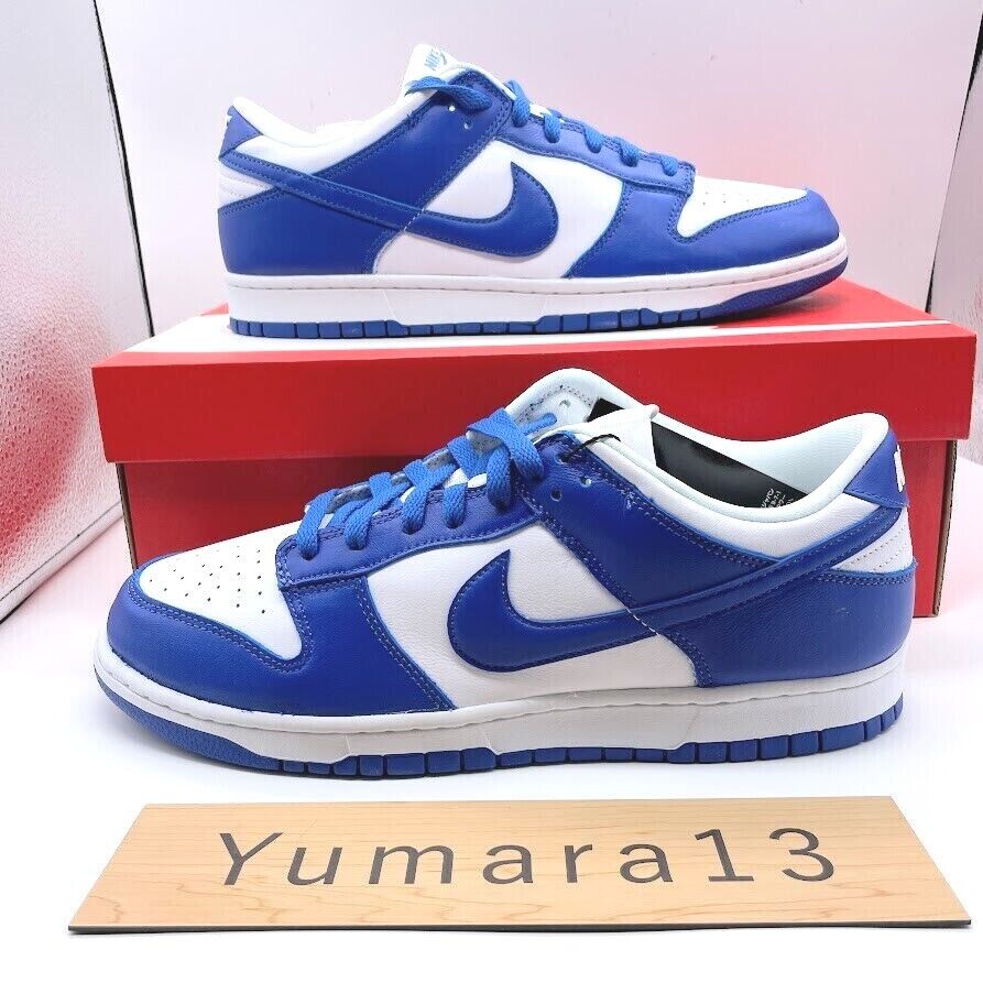 Nike Dunk Low SP Kentucky 2022 Varsity Royal CU1726-100 US 4-14 Brand New