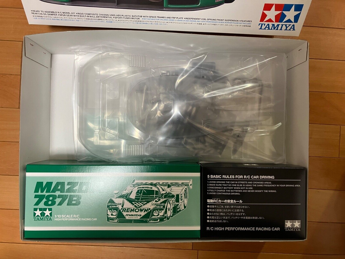 MAZDA RENOWN ホビーラジコン 送料無料 1/10 タミヤ マツダ 787B レナウン レーシングカー