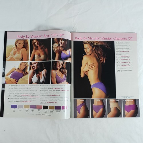Victoria's Secret Katalog Halbjahresverkauf Herbst 2001 Nr. 1 Gisele Bundchen - Bild 2 von 7