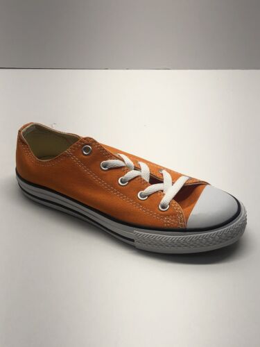 Converse Chuck Taylor All Star Unisex Kids Sneakers Vivid Orange Lace Up   M | eBay