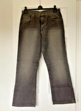 Men's BHS Straight Dark Brown Jeans - 32S Waist 32" - Leg 29" Regular