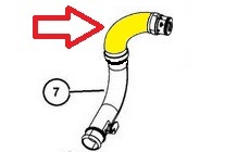 Manicotto Intercooler Per Jeep Patriot/Compass E Dodge Caliber 2.0 CRD - Foto 7