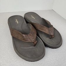  Goodfellow & Co Benjamin Flip Flop Sandals Brown - SIZE 11-12