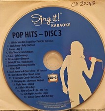 3 POP SING IT KARAOKE CDG