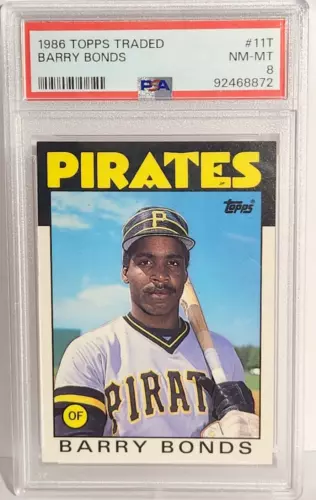 1986 Topps Traded - Barry Bonds #11T (RC)