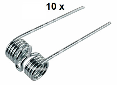 10x Pick Up Zinken Federzinken für Welger AP 0343.17, 0343.38, 0940.53.02.00