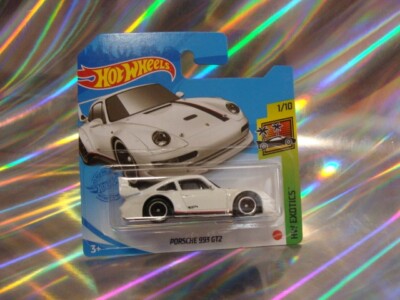 Hot Wheels Porsche 993 GT2 in weiß 1/10 HW Exotics 2021 ovp/neu 1:64