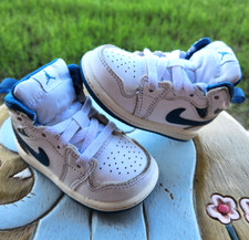 Jordan Retro 1 Mid "Industrial Blue" Toddler 4C