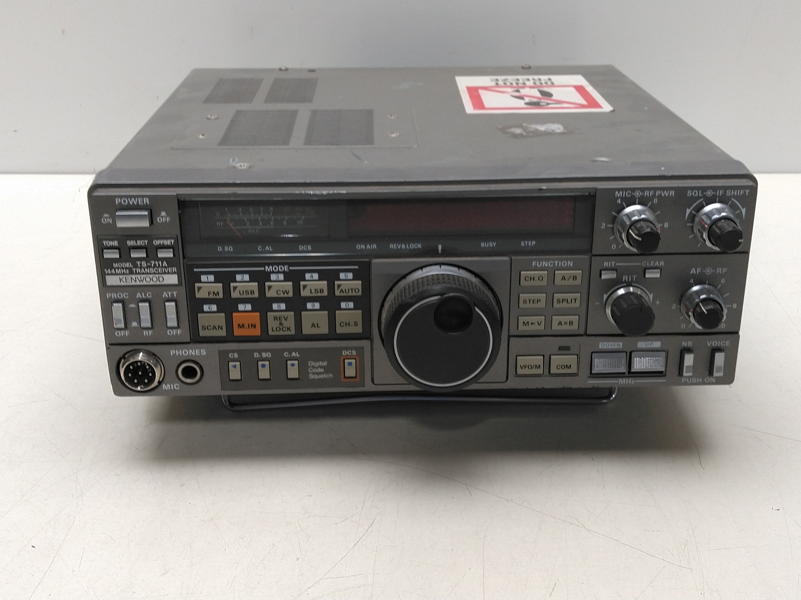Kenwood TS711A VHF 144MHz MultiMode Two Meter Transceiver POWER
