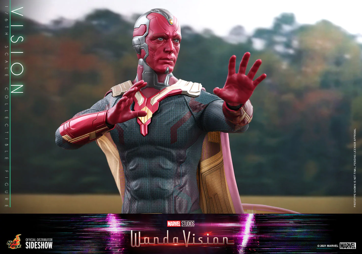 HOT TOYS Marvel WandaVision Vision TMS037 1:6 Sixth Scale HOT TOYS Marvel WandaVision Vision TMS037 1:6 Sixth Scale