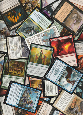   100 MAGIC The Gathering Karten SAMMLUNG/KONVOLUT/BULK/LOT/PACK EN/DE NM/EX