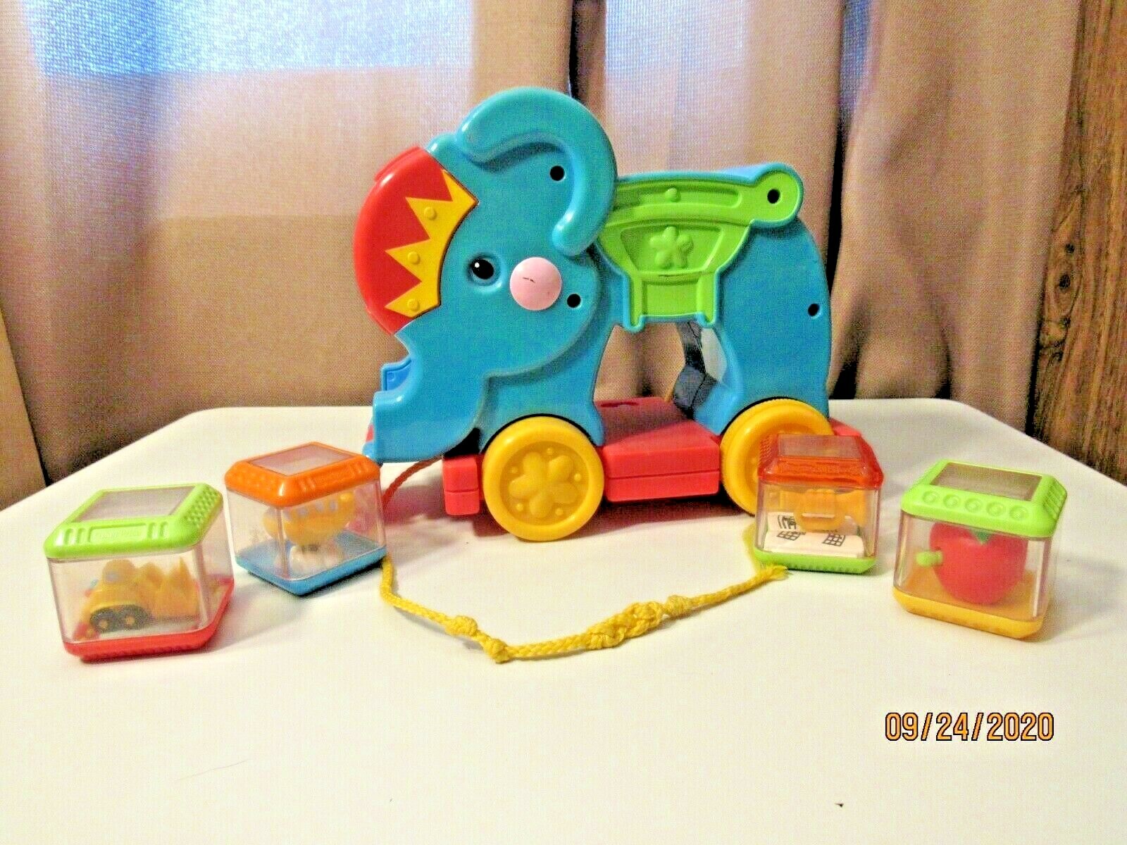 fisher price peek a blocks elephant