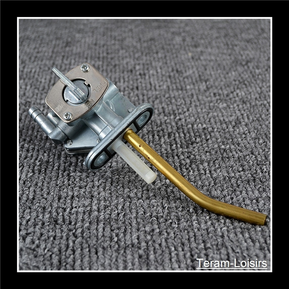 Robinet d'essence Kawasaki KL 250 anti-fuite pour moto de 2000 et plus