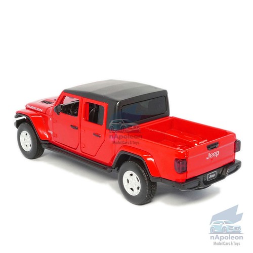 1/32 Jeep Wrangler Gladiator Pickup Modelo Coche Diecast Vehículo Colección Niño Rojo - Imagen 6 de 12