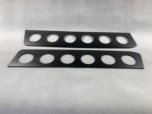 Rear Black Window Vent Set Rally Drift Stance Visor Set (Fits BMW E46 Sedan) - Picture 4 of 10