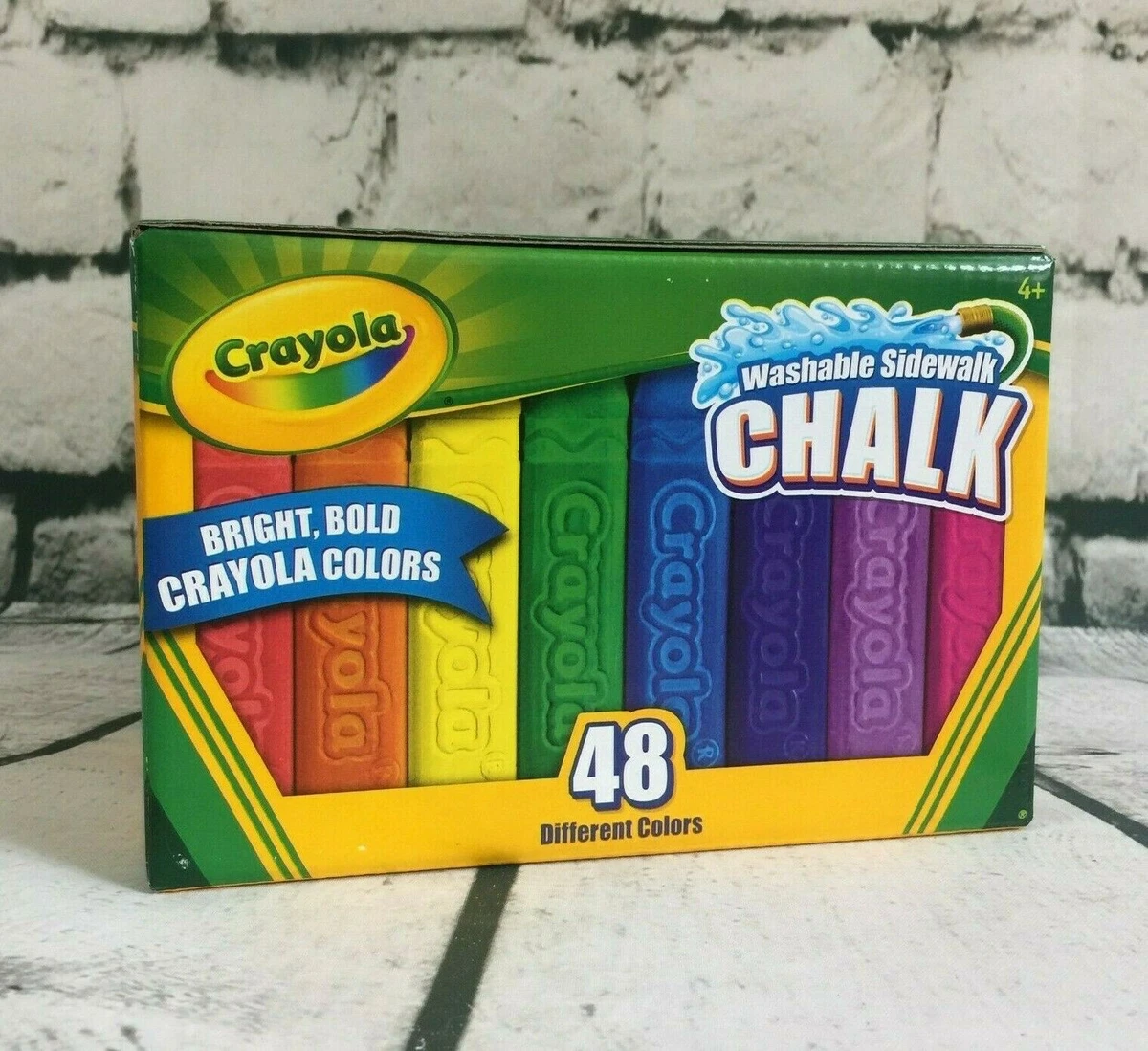 Bright Colors Sidewalk Chalk Assortment