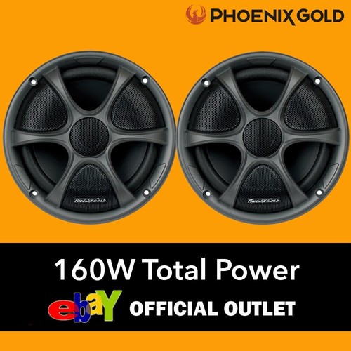 Phoenix Gold RX5CX RX Series 5.25" 2-Way Coaxial Car Door Speakers 160W Total - 第 1/1 張圖片