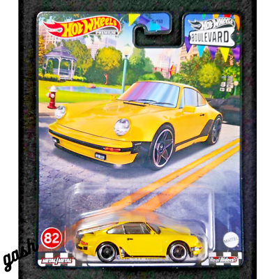 ホットウィール Collectibles Porsche 930 Turbo Porsche 911 Turbo 930 Hot Wheels Premium BOULEVARD Metal Real