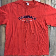 St Louis Cardinals VTG T-Shirt Mens Size XL Red Lee Sport MLB