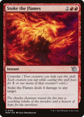 Magic the Gathering (mtg): MOM: Stoke the Flames - Foil