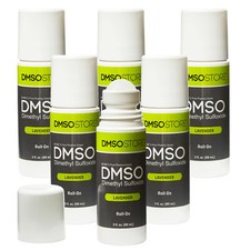 DMSO Roll-on Lavender Scented: 3oz. 99.995% Pure (6 pack)