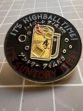 Suntory Japanese Whisky Pin It’s Highball Time! It’s Suntory Time! Black