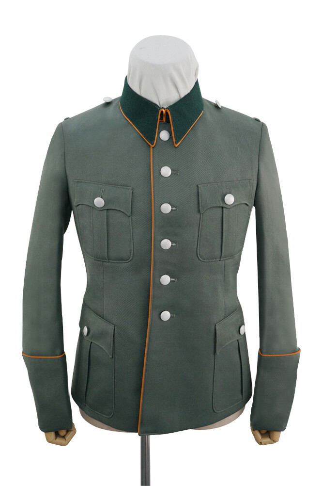 ドイツ軍　tunic WW2 German Heer M41 Officer field police Gabardine piped