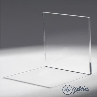 10 Sheets 1/8'' Clear FROSTED Cell Cast Acrylic Plexiglass 12'' x  12''