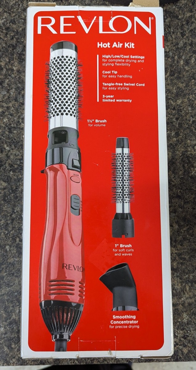 Revlon 1200W Perfect Style Hot Air Kit Style Curl Volumize Piece