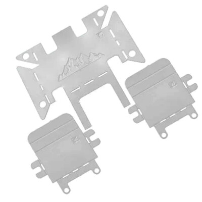 NEW GPM Universal Metal Skid Plates SL for TRX4M Bronco/Defender FREE US SHIP