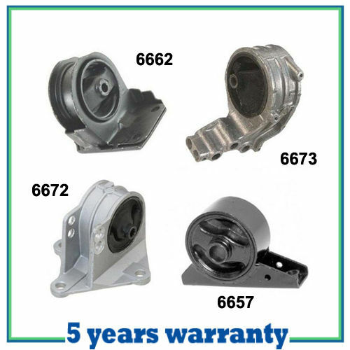 New Motor & Trans. Mount Set for 99-03 Mitsubishi Eclipse & Galant 2.4L - 4PCS New Motor & Trans. Mount Set for 99-03 Mitsubishi Eclipse & Galant 2.4L - 4PCS