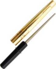 Eze-Lap Shirt Pocket Gold Diamond Tapered Knife Sharpening Rod LST