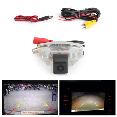 Reverse Camera CCD Backup Weatherproof Fit for HONDA CRV 2007 - 2013