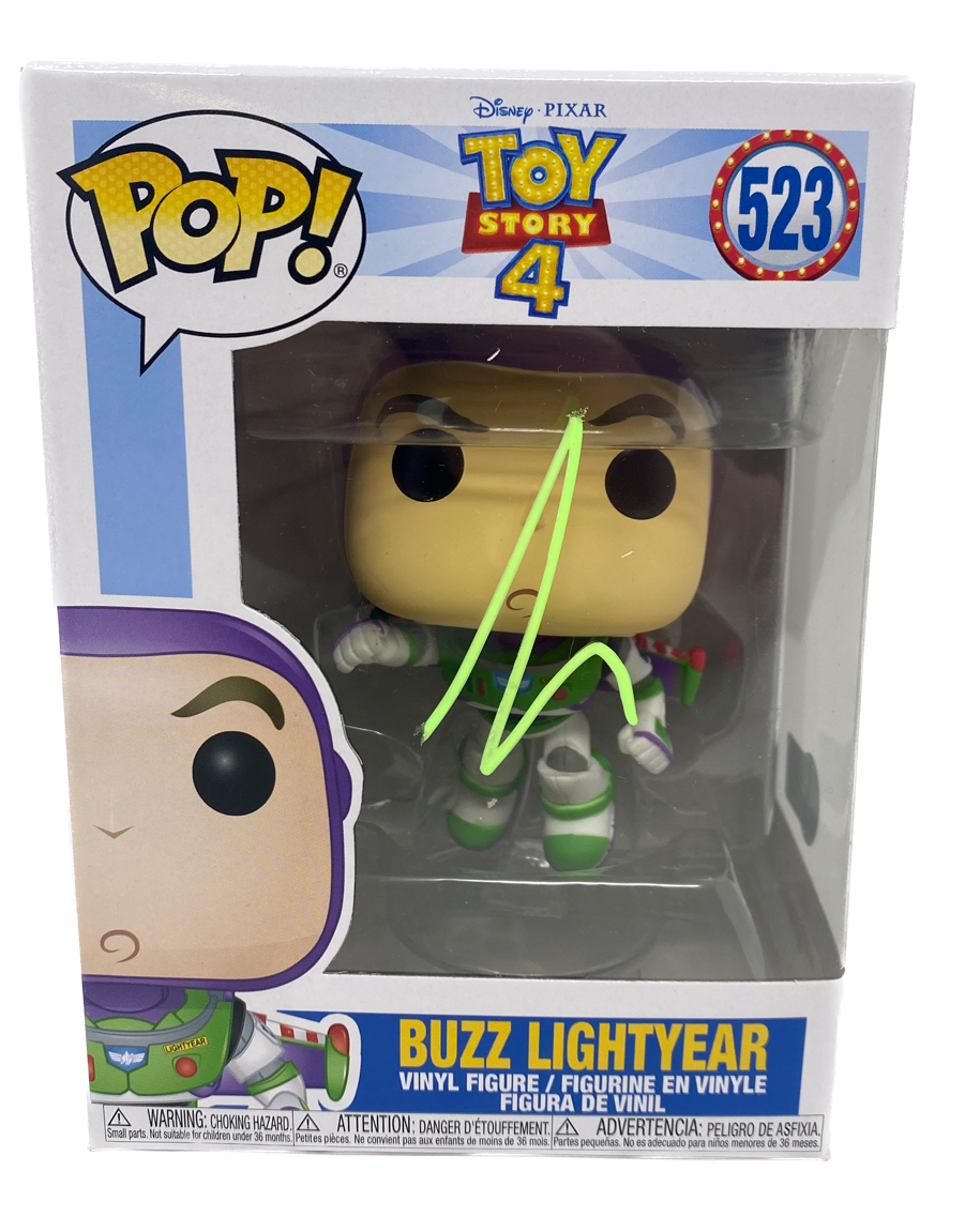 Tim Allen Toy Story Signed Funko Pop Buzz Lightyear #523 Autograph