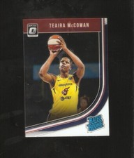 teaira mccowan  2019 panini wnba optic rookie,mississippi st.indiana wings #92