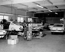 1965 Mustang SHELBY GT 350 Factory Assembly Classic Car Poster Photo 11x17