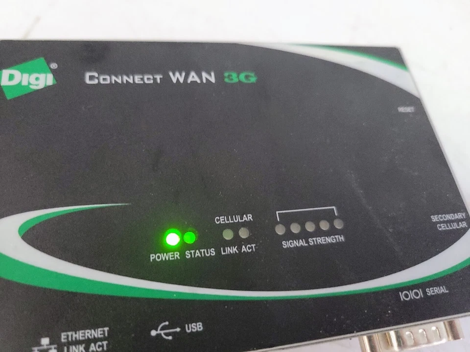 Digi Connect WAN 3G EVDO Sprint Wireless Radio Modem (50001513-43) w/ 2 Antennas - Image 2 of 4