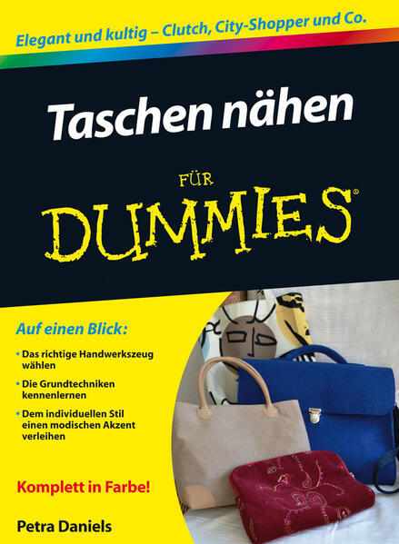 Thumbnail - Taschen Nähen Für Dummies | Petra Daniels | 2013 | Deutsch