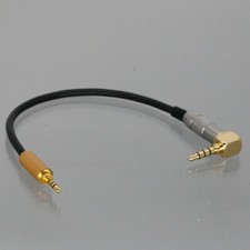 3.5mm 1/8" Male Right angle to 2.5mm TRRS Plug Audio Balanced Cable 0.5 6.5FT