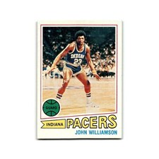 John Williamson Pacers 1977 Topps