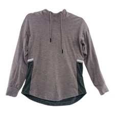 Serene Tangerine Athletic Women's Soft Pullover Hoodie Sweatshirt Size S