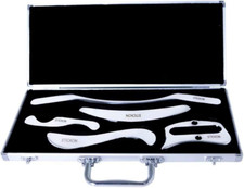 Stainless Steel Gua Sha Scraping Massage Tool Set IASTM Tools GREAT Soft Tissue