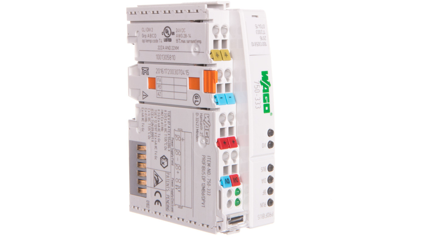 PROFIBUS DP / V1.12 MBAUD 750-333 network interface /T2UK