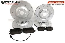 Für Audi RS3 8P 2011-2012 Vordere Hintere Gelochte Bremsscheiben Andpads Sensor